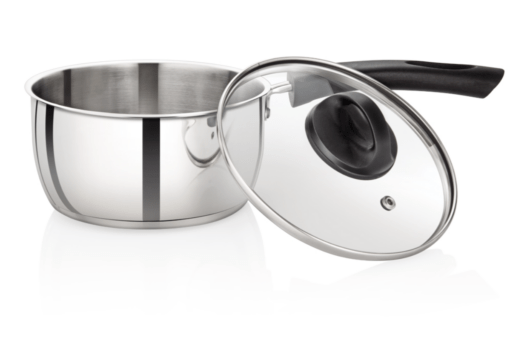 Premier Stainless Steel Induction Bottom Saucepan With Stainless Steel Lid 18cm - Image 2